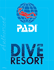 PADIダイビングショップランク_ダイブリゾートのロゴ